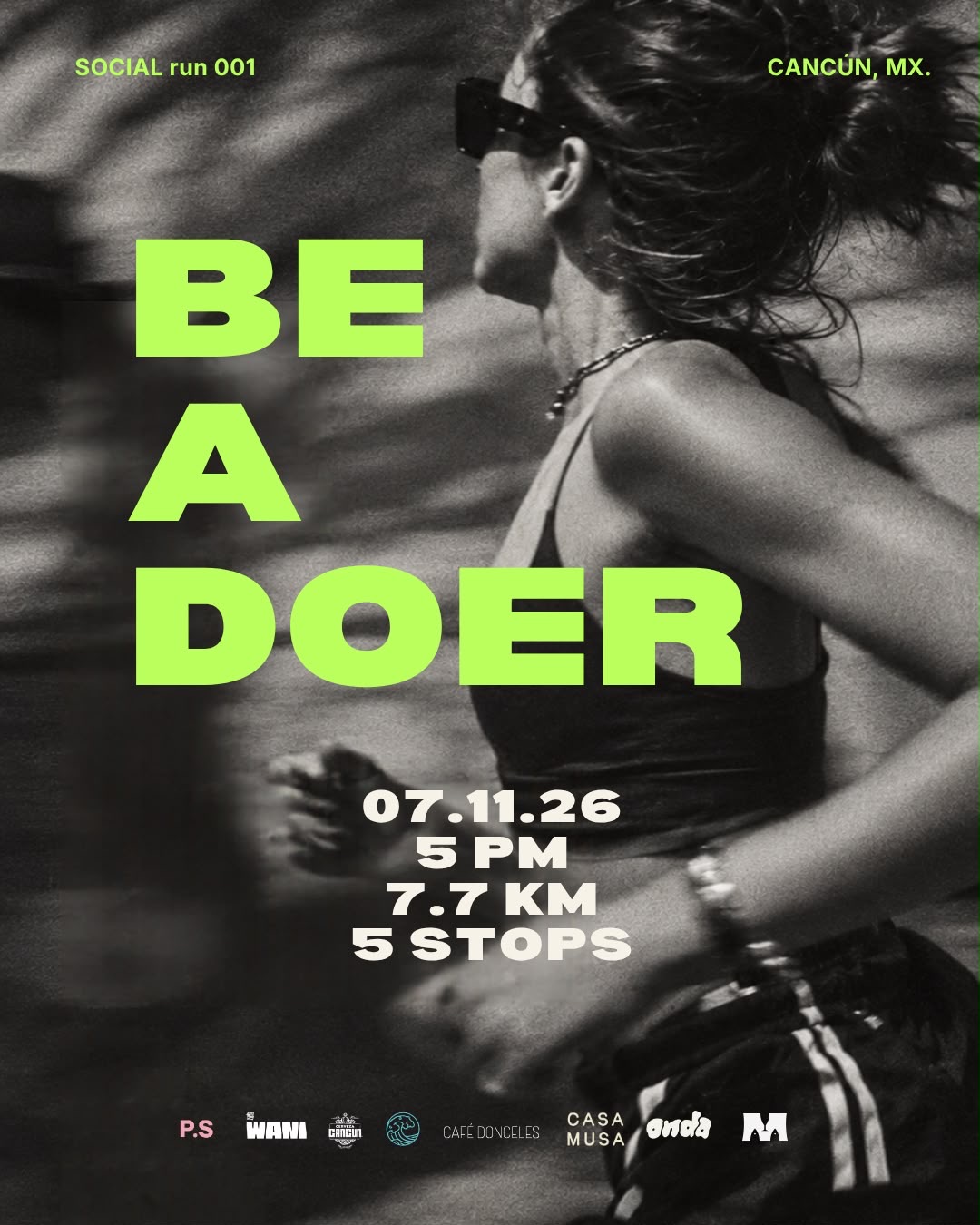 Cartel SOCIAL run 001